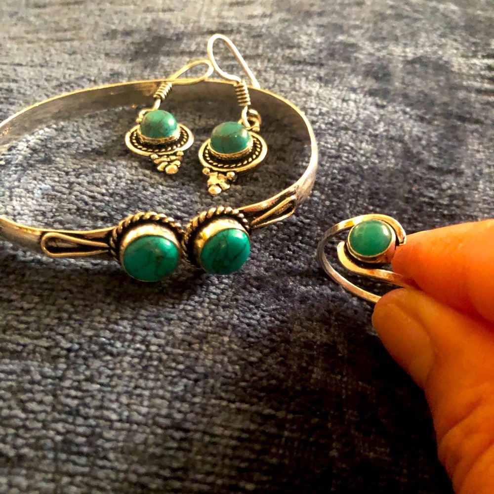 Silver plated Jewelry set